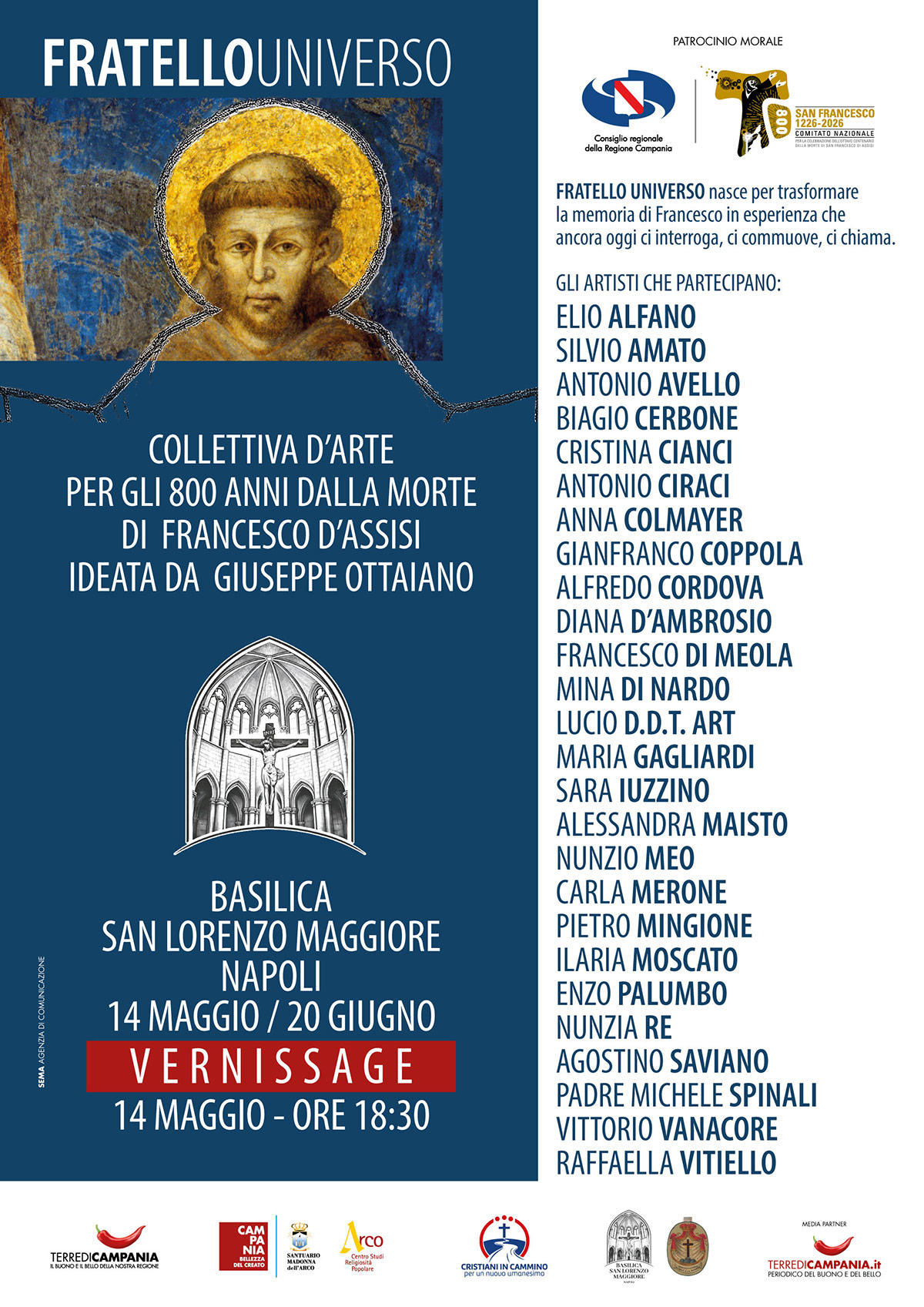 Locandina-Fratello-Universo-basilica-san-lorenzo-maggiore