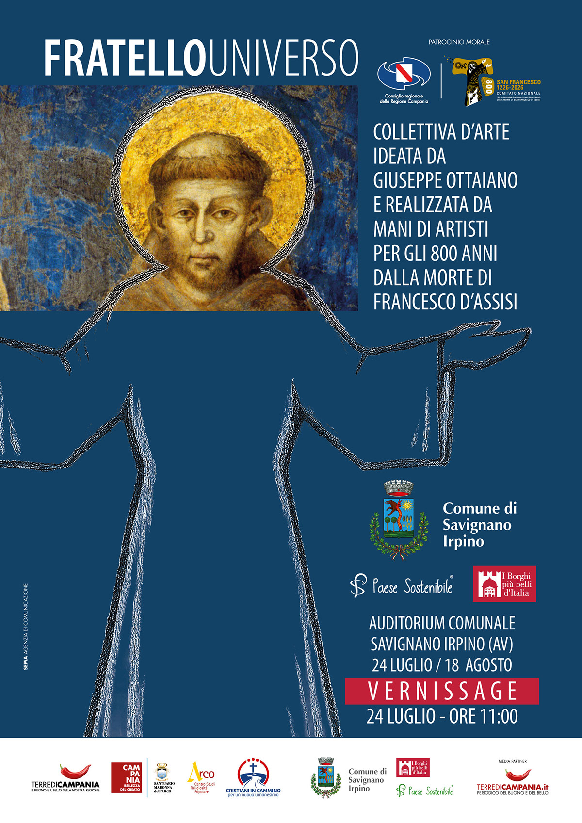 Locandina-Fratello-Universo-Savignano-Irpino